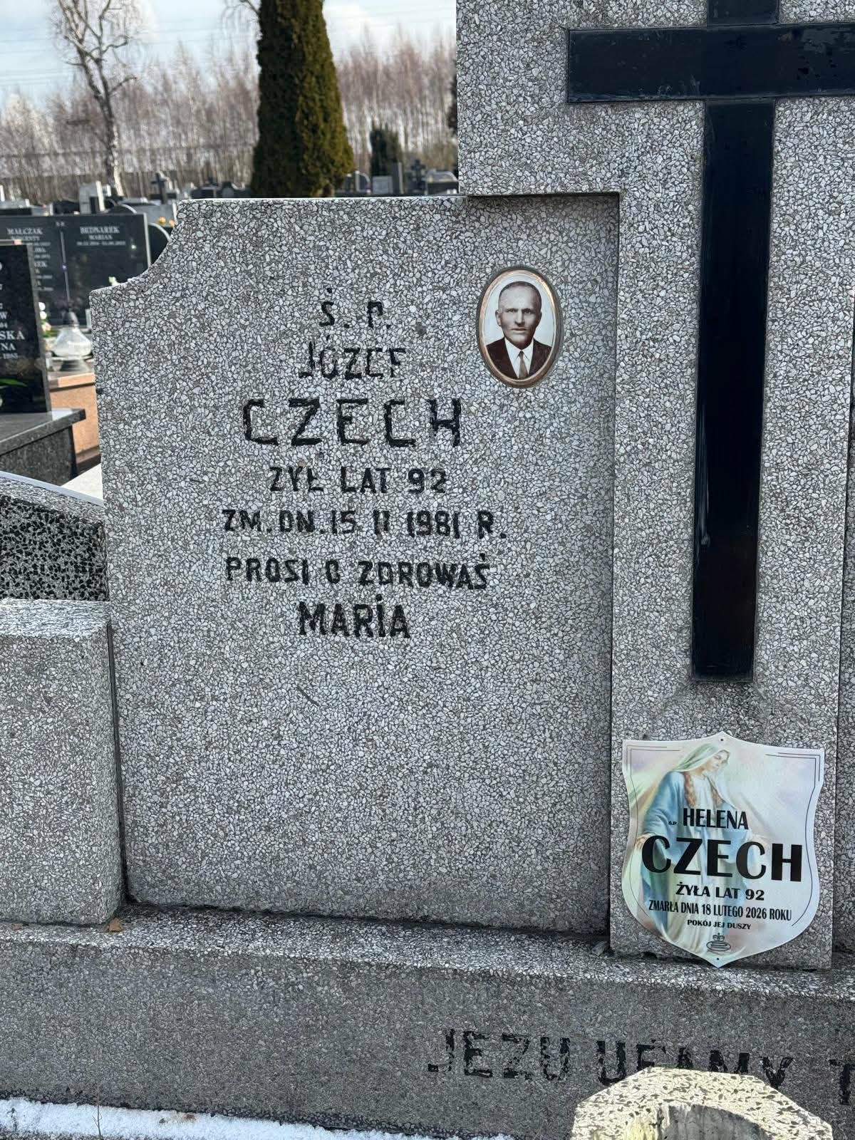 Grób Helena Czech
