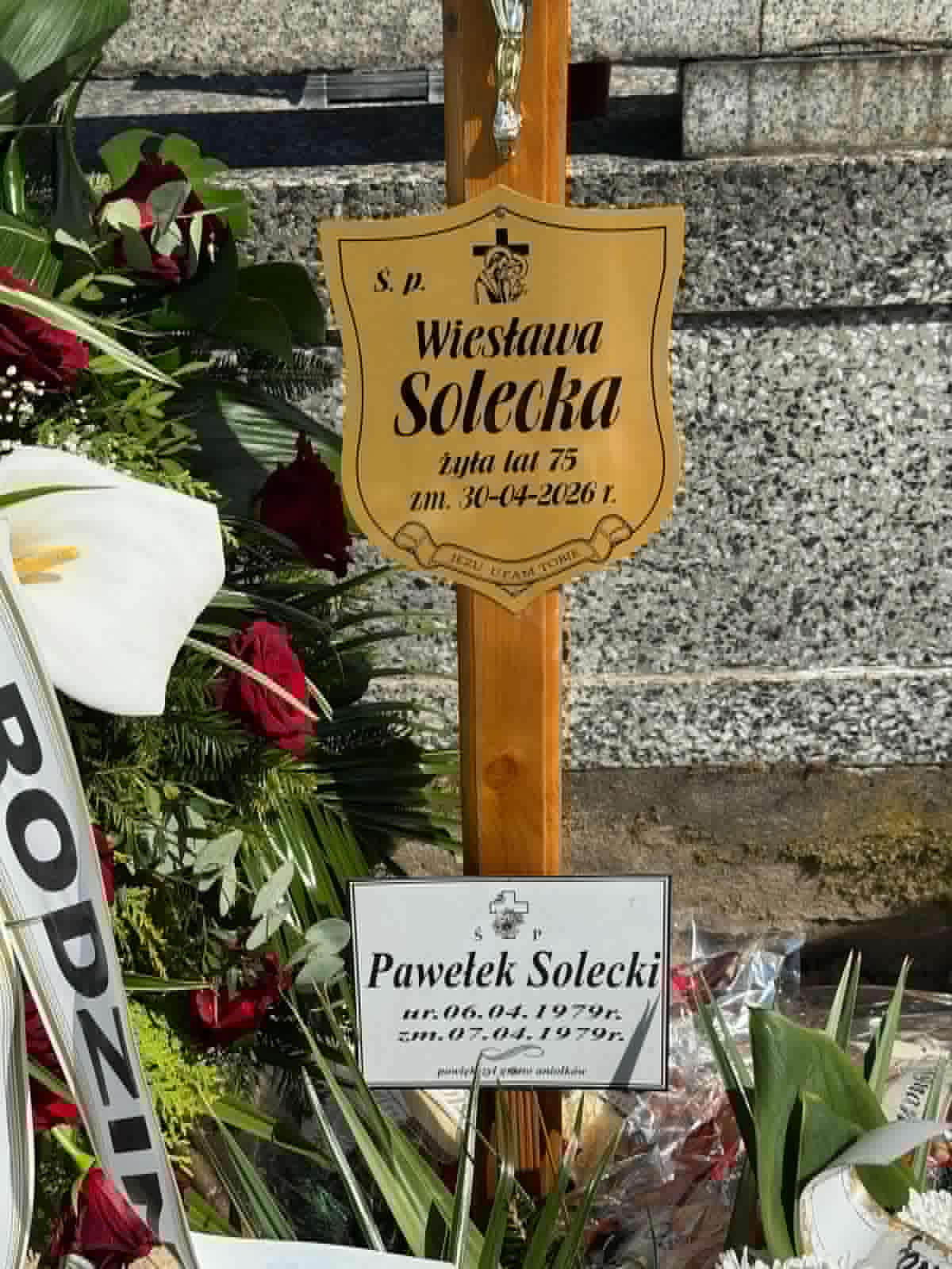 Grób Zofia Solecka